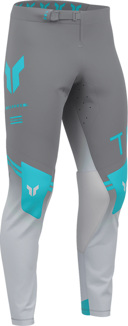 THOR Sportmode Geo Pants - Charcoal/Gray - US 38 2901-12813