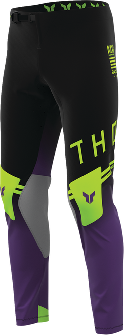 THOR Sportmode Geo Pants - Black/Purple - US 29 2901-12797
