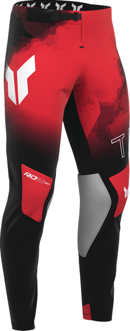 THOR Sportmode Carbon Pants - Black/Red - US 28 2901-12769