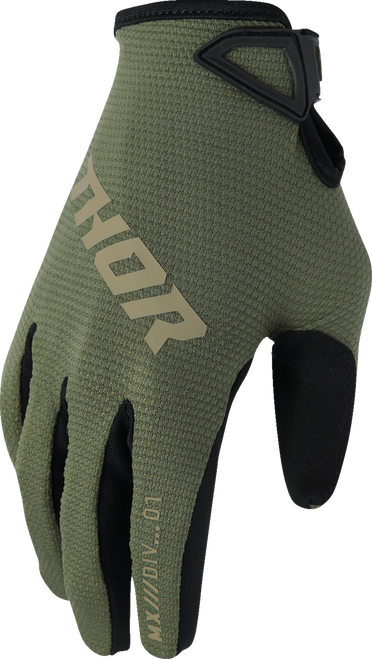 THOR Youth Ridemode Static Gloves - Camo - Medium 3332-1936