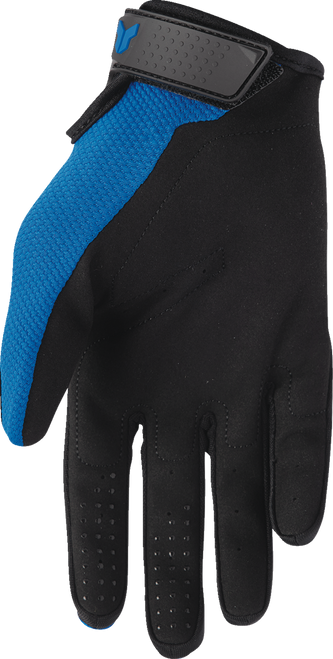 THOR Youth Ridemode Static Gloves - Blue - Large 3332-1933