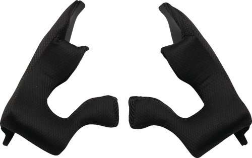 THOR Fleet Cheek Pads - Black - Large 0134-4076