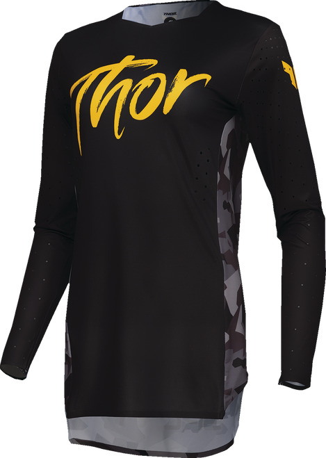 THOR Women's Sportmode Shadow Jersey - Black - XS 2911-0325