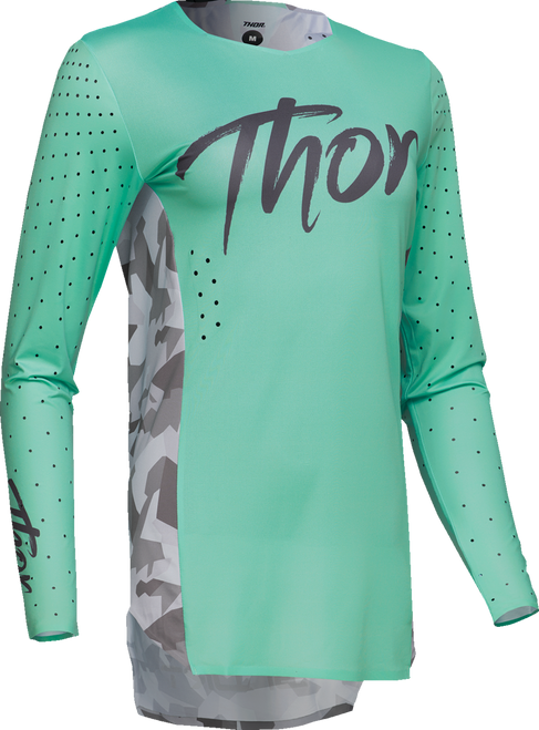 THOR Women's Sportmode Shadow Jersey - Teal - Large 2911-0323