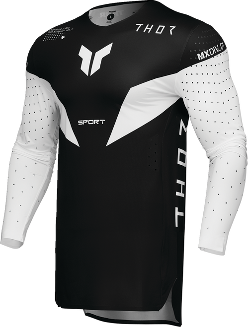 THOR Sportmode Strike Jersey - Black - Medium 2910-8101