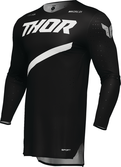 THOR Sportmode Brave Jersey - Black - 3XL 2910-8093