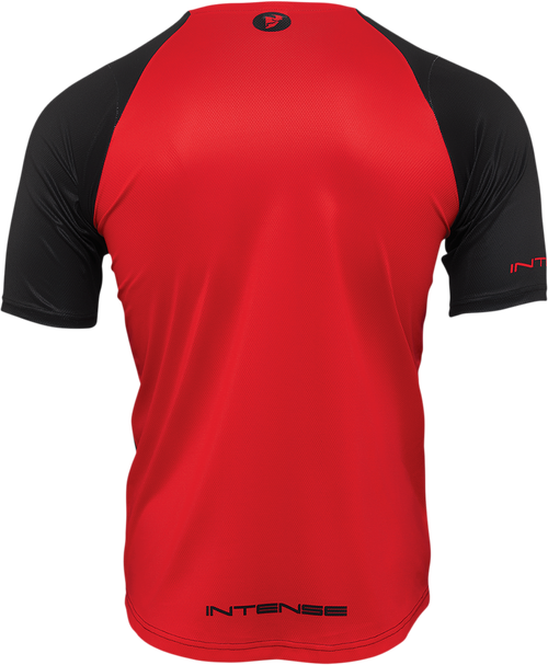 THOR Intense Assist Dart Short-Sleeve Jersey - Black/Red - Medium 5120-0152