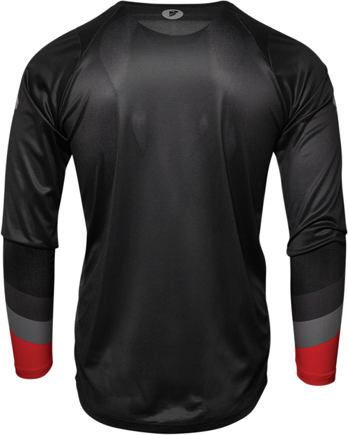 THOR Assist Long-Sleeve Jersey - Black/Heather Gray - Small 5120-0051