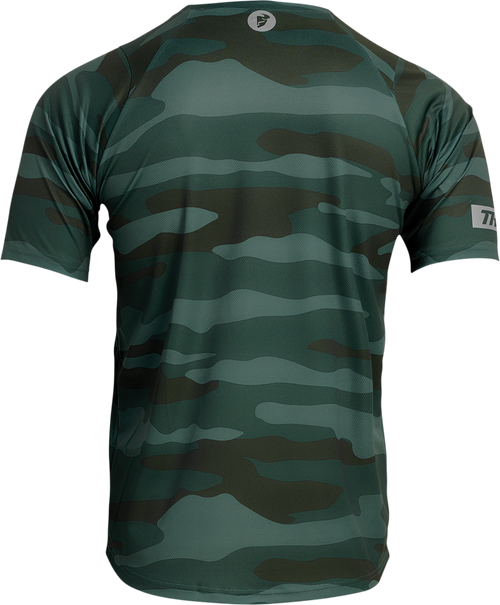 THOR Assist Short-Sleeve Jersey - Camo Green - XS 5020-0019
