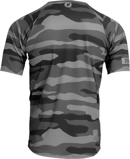THOR Assist Short-Sleeve Jersey - Camo Dark Gray - XS 5020-0025