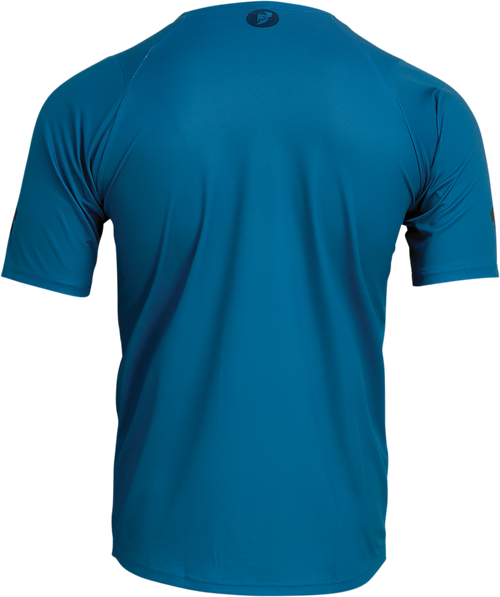 THOR Assist Caliber Short-Sleeve Jersey - Teal - Small 5020-0014