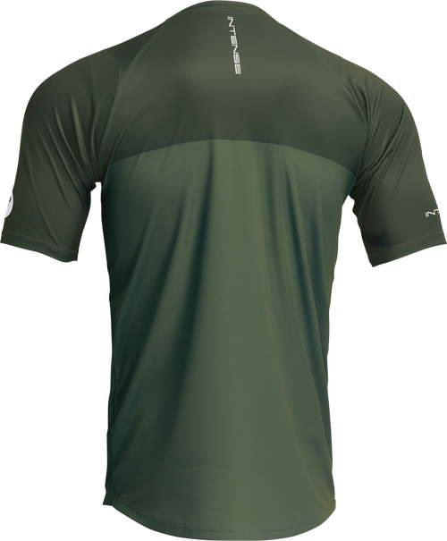 THOR Intense Assist Censis Short-Sleeve Jersey - Forest Green - Medium 5020-0212