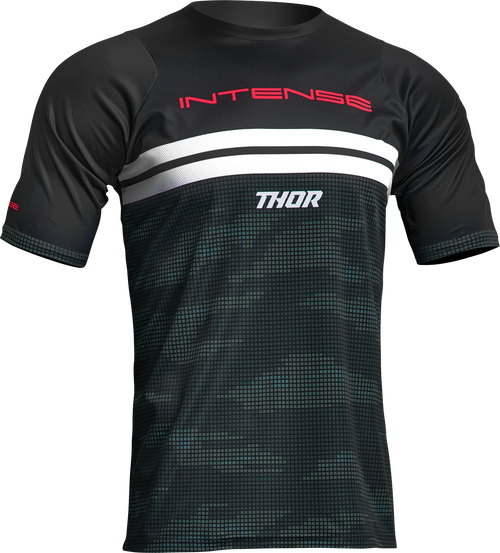 THOR Intense Assist Decoy Short-Sleeve Jersey - Black/Camo - Medium 5020-0194