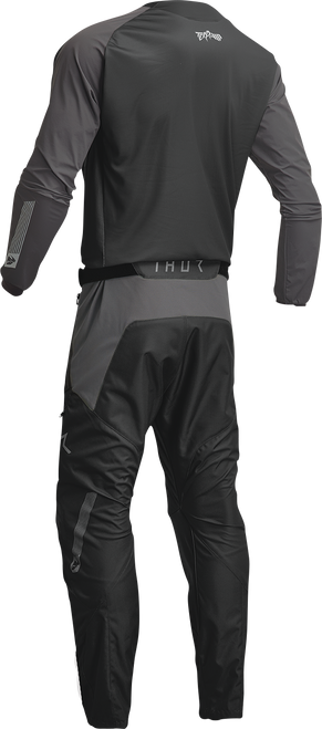 THOR Terrain Jersey - Black/Charcoal - Small 2910-7160
