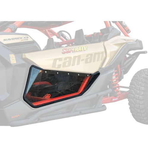 Can Am X3 Clear Lower Doors | SuperATV