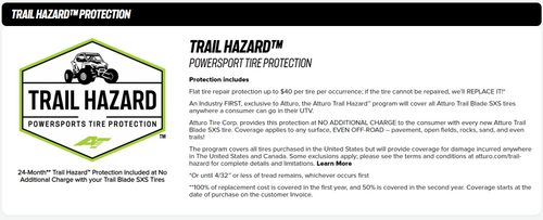 Atturo Trail Blade X/T SxS Tire - 33X10R15 80N