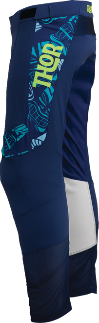 THOR Prime Aloha Pants - Navy/Aqua - US 33 2901-11396