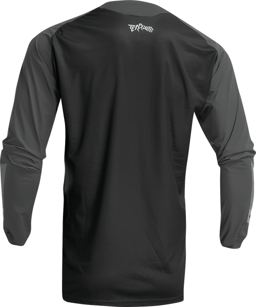 THOR Terrain Jersey - Black/Charcoal - Medium 2910-7161