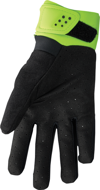 THOR Spectrum Cold Weather Gloves - Acid/Black - Small 3330-7244