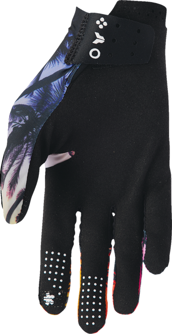 THOR Sportmode Palms Gloves - Black - Large 3330-8286