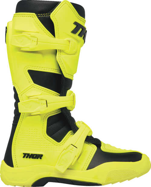 THOR Youth Blitz XR Boots - Acid/Black - US 3 3411-0761