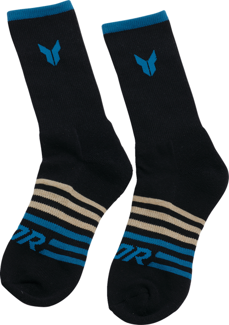 THOR Crew Socks - Black - Large/XL - 3 Pack 3431-0857