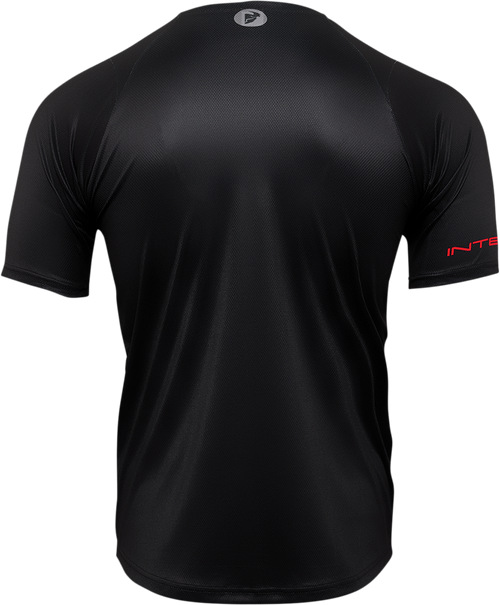 THOR Intense Assist Chex Short-Sleeve Jersey - Black/Gray - Small 5120-0145