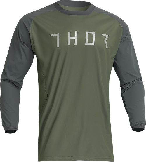 THOR Terrain Jersey - Army/Charcoal - XL 2910-7169