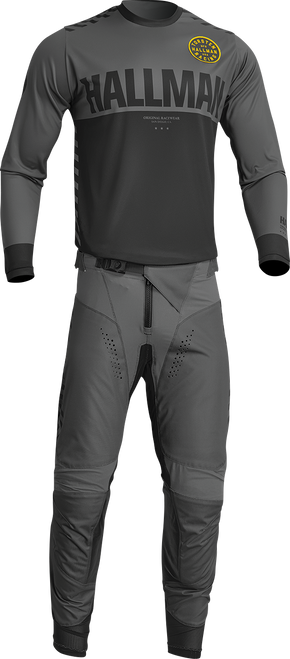 THOR Differ Slice Jersey - Charcoal/Black - Small 2910-7127