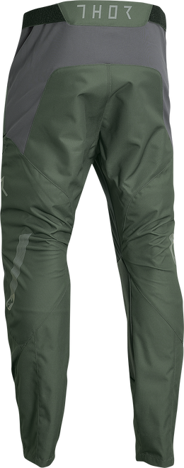 THOR Terrain In-the-Boot Pants - Army Green/Charcoal - US 28 2901-10429