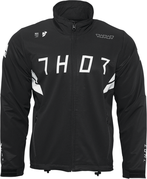 THOR Warmup Jacket - Black/White - 3XL 2920-0677