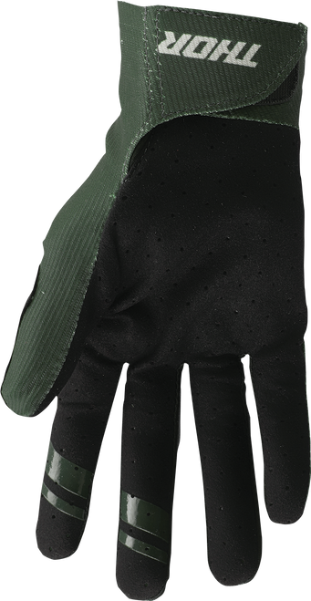 THOR Intense Assist Censis Gloves - Forest Green - Large 3360-0232