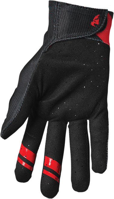 THOR Intense Assist Dart Gloves - Black/Red - Small 3360-0051
