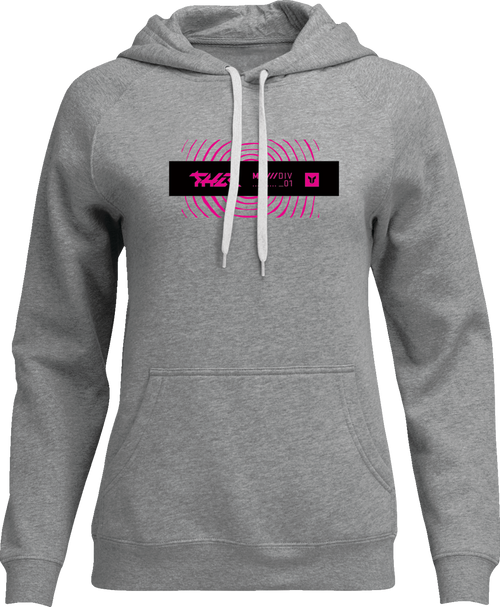 THOR Women's Mind Control Pullover Hoodie - Heather Gray - Medium 3051-1258