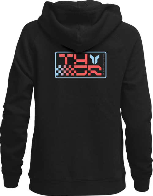 THOR Women's Vantage Zip-Up Hoodie - Black - Small 3051-1253