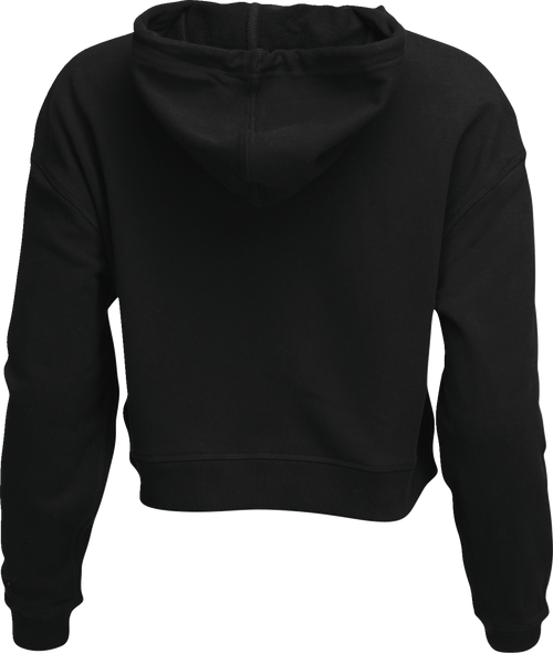 THOR Women's Noise Pullover Crop Hoodie - Black - Medium 3051-1246