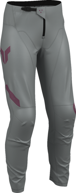 THOR Women's Ridemode Menace Pants - Purple/Gray - US 11/12 2902-0486