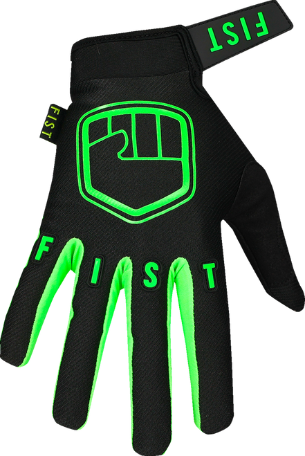 FIST HANDWEAR Strapped Stocker Gloves - Fluro Green - Small F-GS-01129-S
