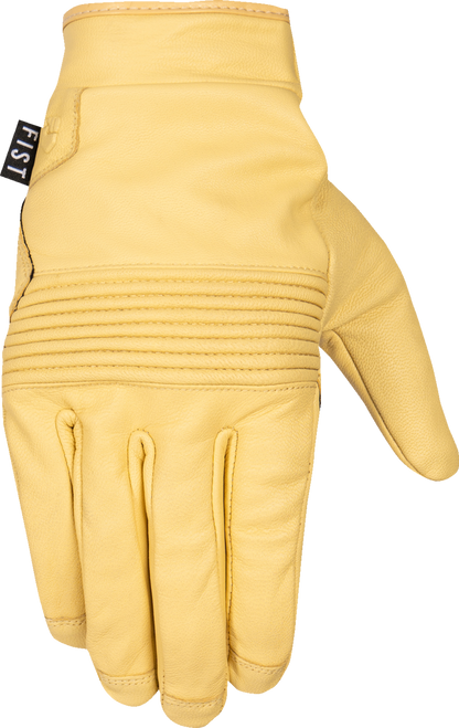 FIST HANDWEAR Road Warrior Leather Gloves - Yellow - XL F-GRW-01324-XL