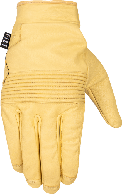 FIST HANDWEAR Road Warrior Leather Gloves - Yellow - Large F-GRW-01324-L