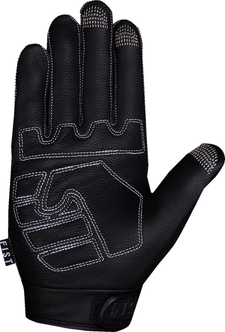 FIST HANDWEAR Road Warrior Leather Gloves - Black - Large RW001L