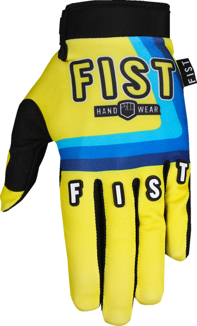 FIST HANDWEAR Strapped 90's Gloves - Yellow - Medium F-GS-01026-M