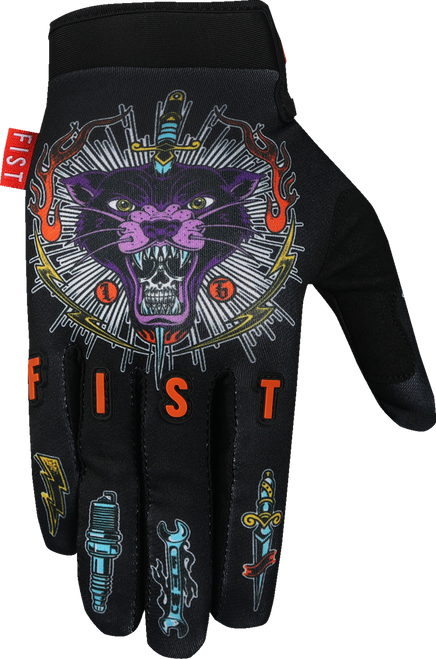 FIST HANDWEAR Strapped Greg Lutzka Red Label Panther Gloves - Small F-GS-01435-S