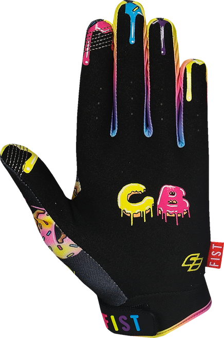 FIST HANDWEAR Youth Strapped Caroline Buchanan Red Label Sprinkle Fades Gloves - Small F-GSY-01520-S