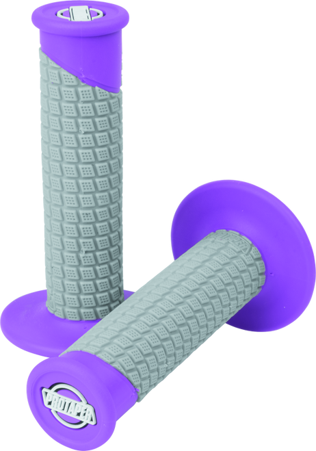 ProTaper Clamp-On Pillow Top Grips - Neon Purple/Gray