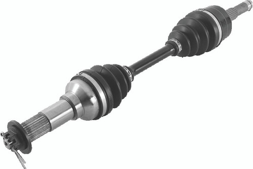 QuadBoss 2007 Yamaha YFM450 Grizzly 4x4 (04) Front Left Side Rugged Axle