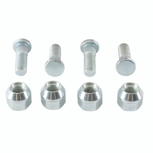 QuadBoss 09-15 Suzuki LT-A500X KingQuad 4x4 Front Wheel Stud & Nut Kit