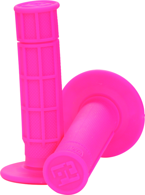 ProTaper 1/2 Waffle Grips - Neon Pink