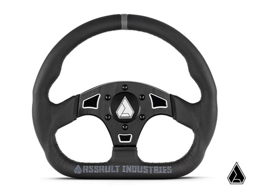 Ballistic "D" Universal Suede UTV Steering Wheel