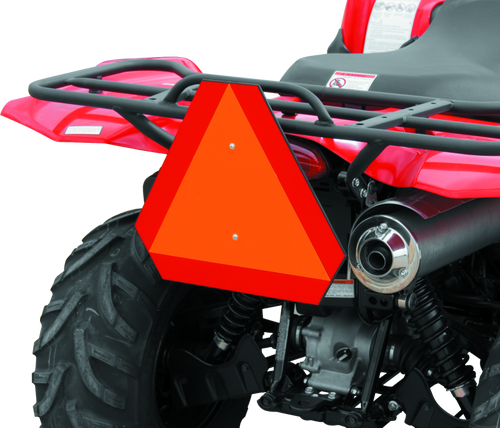 QuadBoss ATV Safety Emblem - Orange